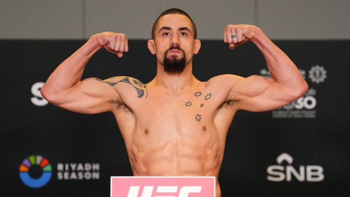 Resultados del pesaje de UFC en Arabia Saudita: Robert Whittaker e Ikram Aliskerov a punto para la pelea de contendientes de peso mediano