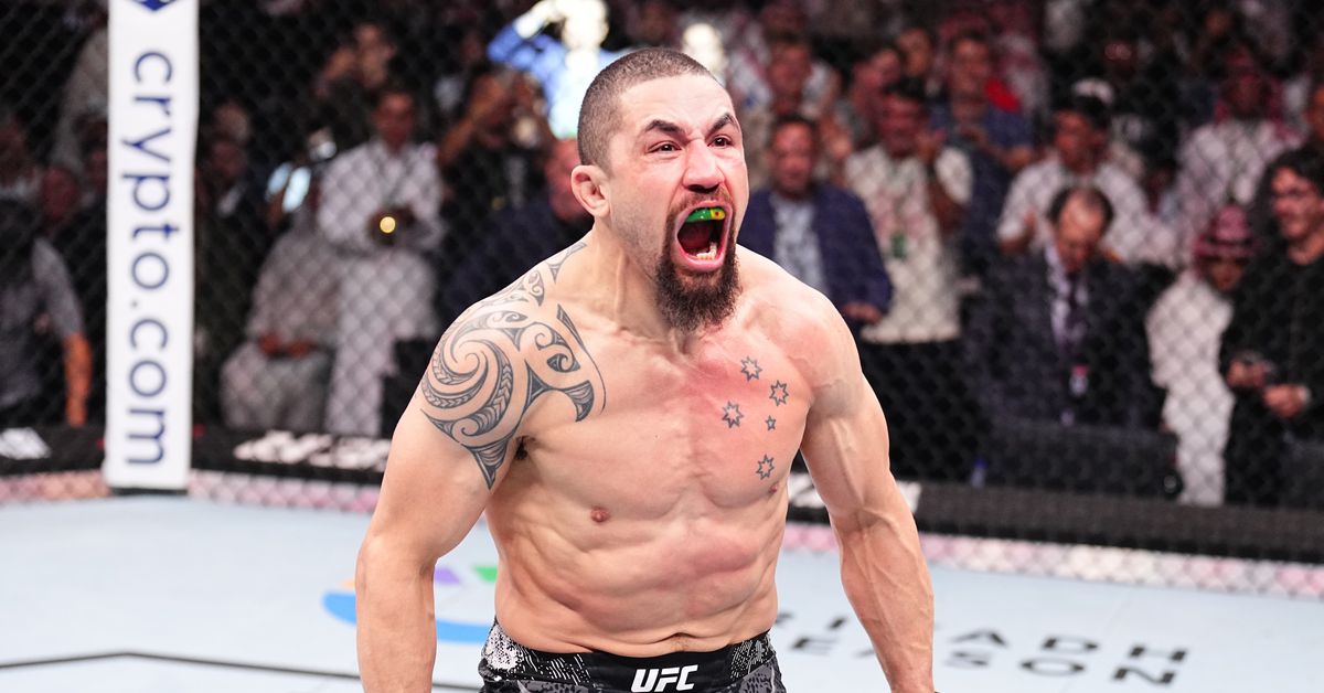Robert Whittaker logra un brutal nocaut para despachar a Ikram Aliskerov en el evento principal de UFC en Arabia Saudita