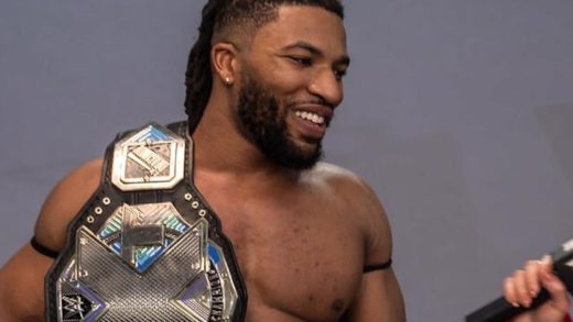 Trick Williams grita a Ethan Page en WWE NXT Battleground y retiene el campeonato de NXT