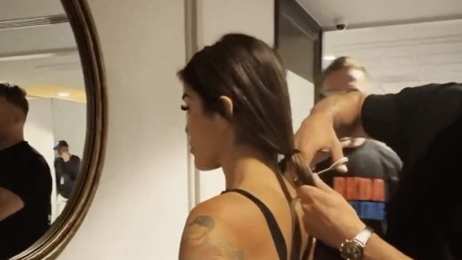 'Solo córtalo, carajo': Mira a Tracy Cortez cortarse el cabello para dar el peso para el emotivo evento principal de UFC Denver