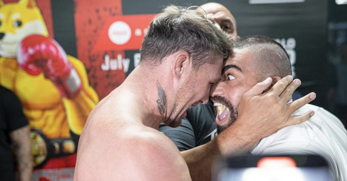 El ex luchador de la UFC Darren Till y Moh Mutie tienen un intenso enfrentamiento antes de Social Knockout 3