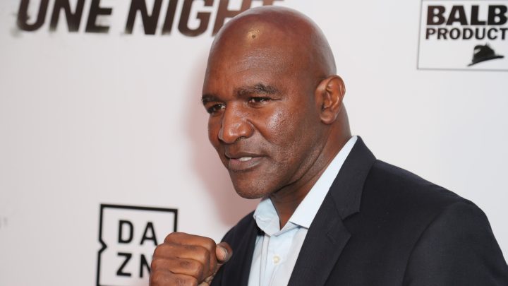 El hijo del legendario boxeador Evander Holyfield se prepara para una prueba en la WWE