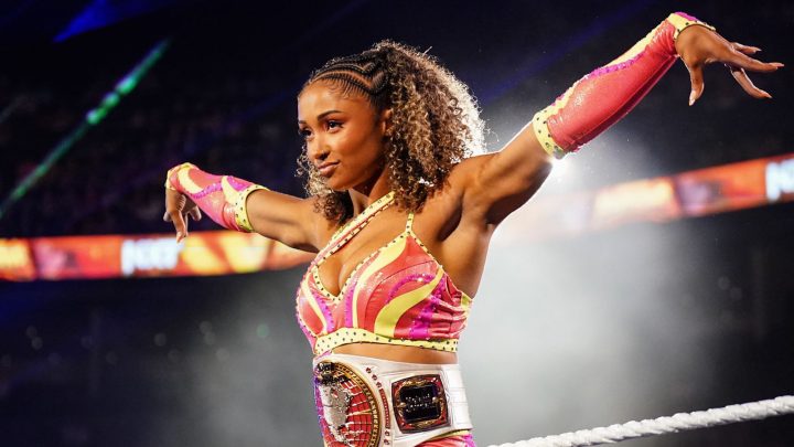 La campeona norteamericana de NXT, Kelani Jordan, habla del momento en que "supo" que había luchas soñadas en la WWE