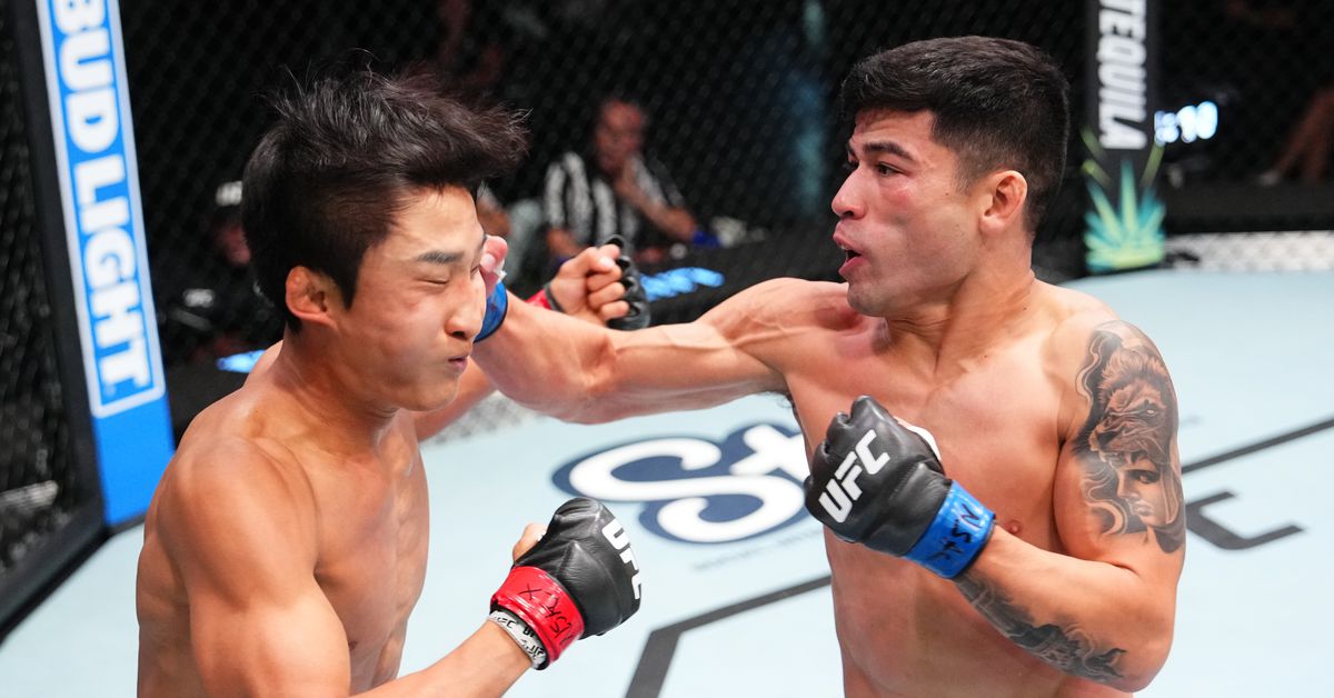 Mira a Hyder Amil anotar un ridículo nocaut después de una andanada de golpes sin respuesta en UFC Vegas 94