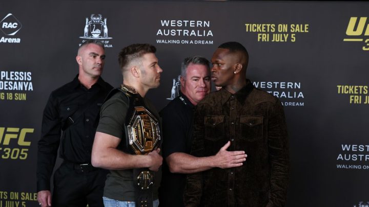 Se revela el póster de UFC 305 con los rivales Dricus du Plessis e Israel Adesanya