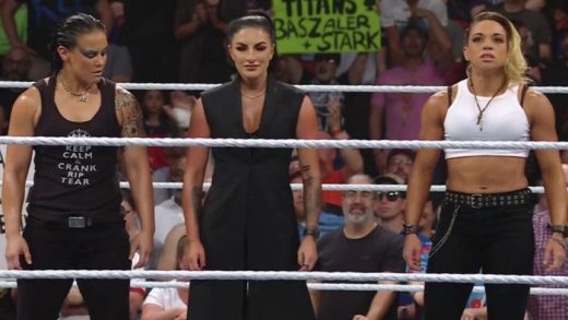 Sonya Deville, Shayna Baszler y Zoey Stark debutan como trío y hacen un Jump Damage CTRL en WWE Raw