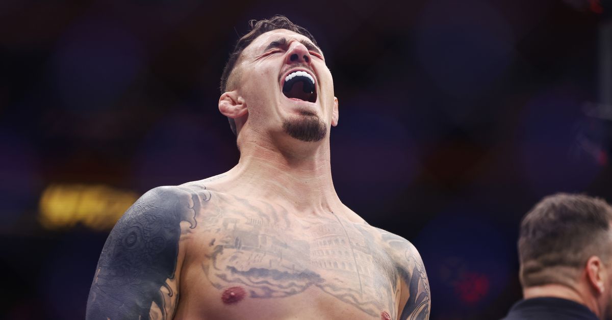 Tom Aspinall critica la idea de los rankings libra por libra de UFC: "Es una absoluta estupidez"