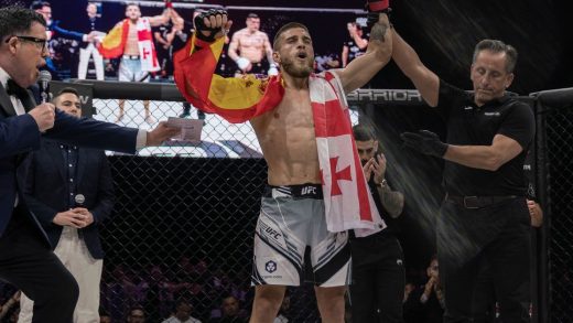 Aleksandre Topuria, hermano del campeón Ilia Topuria, firma con UFC