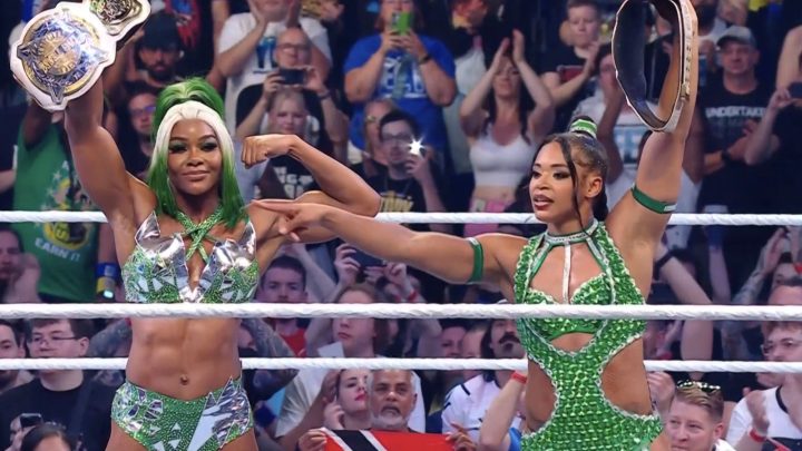 Bianca Belair y Jade Cargill recuperan los títulos femeninos en parejas de la WWE en Bash In Berlin