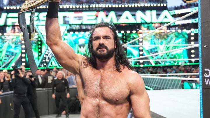 Drew McIntyre de la WWE recuerda su victoria sobre Seth Rollins en WrestleMania 40