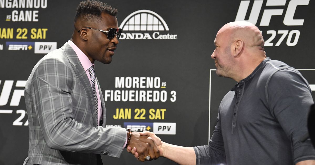 Francis Ngannou responde a Dana White: Según UFC, 'fue Jon Jones el que no quería pelear conmigo'