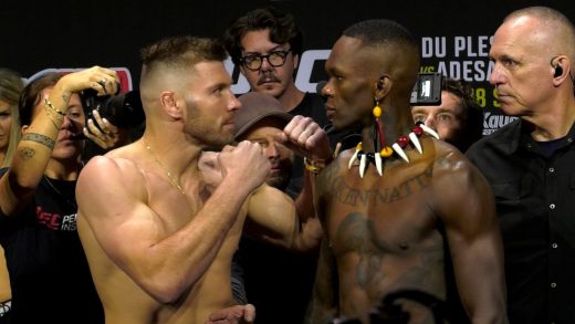 Israel Adesanya le da una última advertencia a Dricus du Plessis después de un intenso enfrentamiento en UFC 305