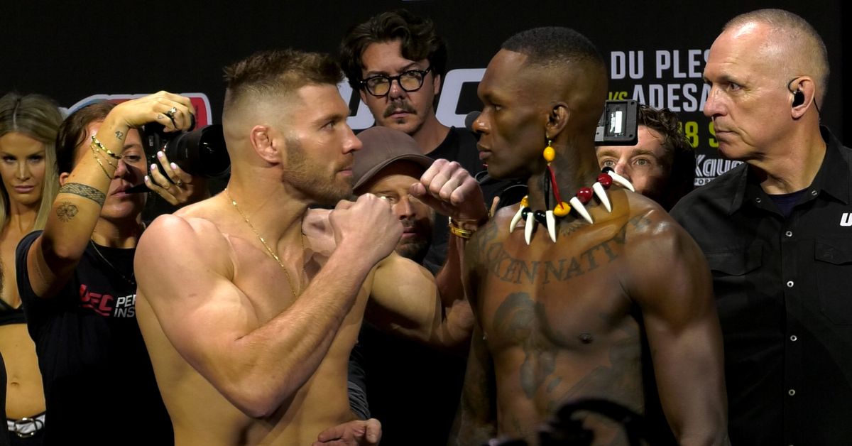 Israel Adesanya le da una última advertencia a Dricus du Plessis después de un intenso enfrentamiento en UFC 305