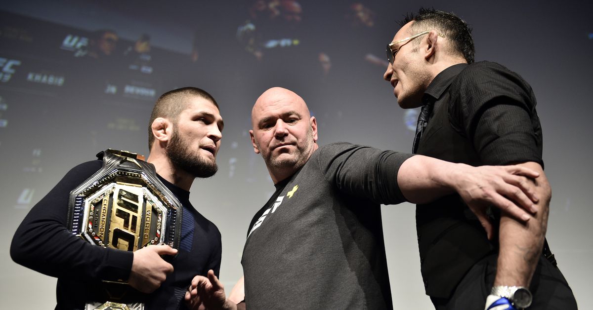 Khabib Nurmagomedov reacciona ante la posibilidad de que Tony Ferguson se retire tras su octava derrota consecutiva en UFC