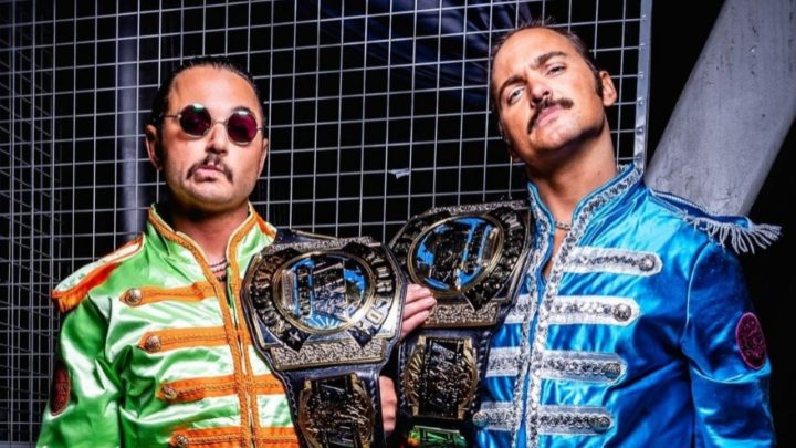 Los Young Bucks comparten imágenes detrás de cámaras de AEW All In 2024