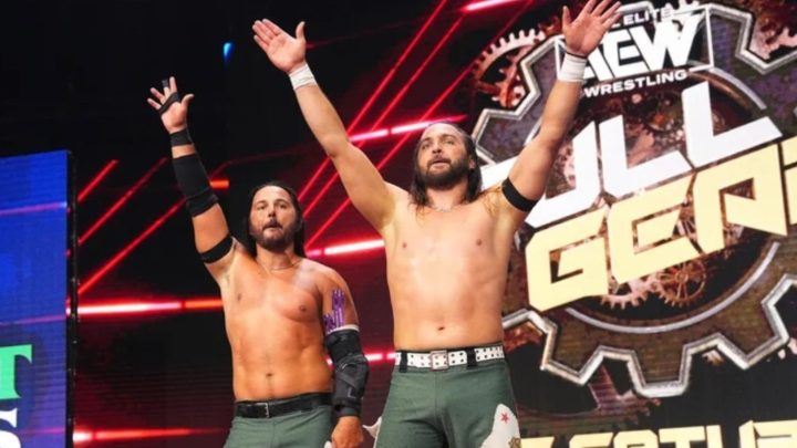 Los Young Bucks critican una noticia reciente mientras promocionan la lucha por el título en parejas de AEW Dynamite