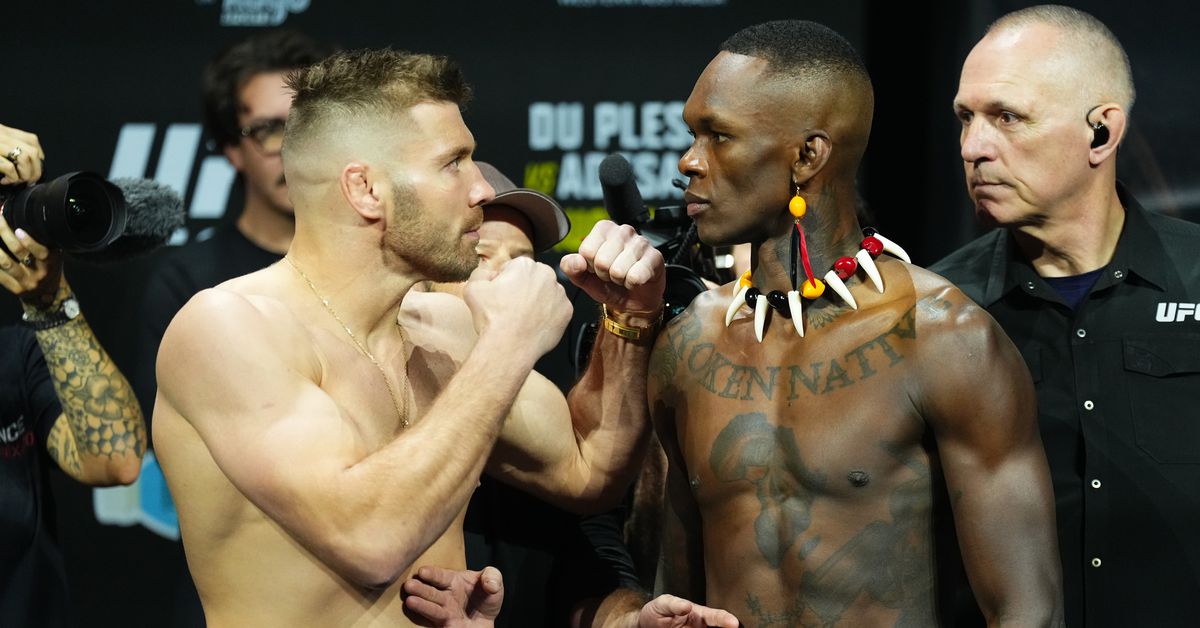Resultados de UFC 305: Du Plessis vs. Adesanya