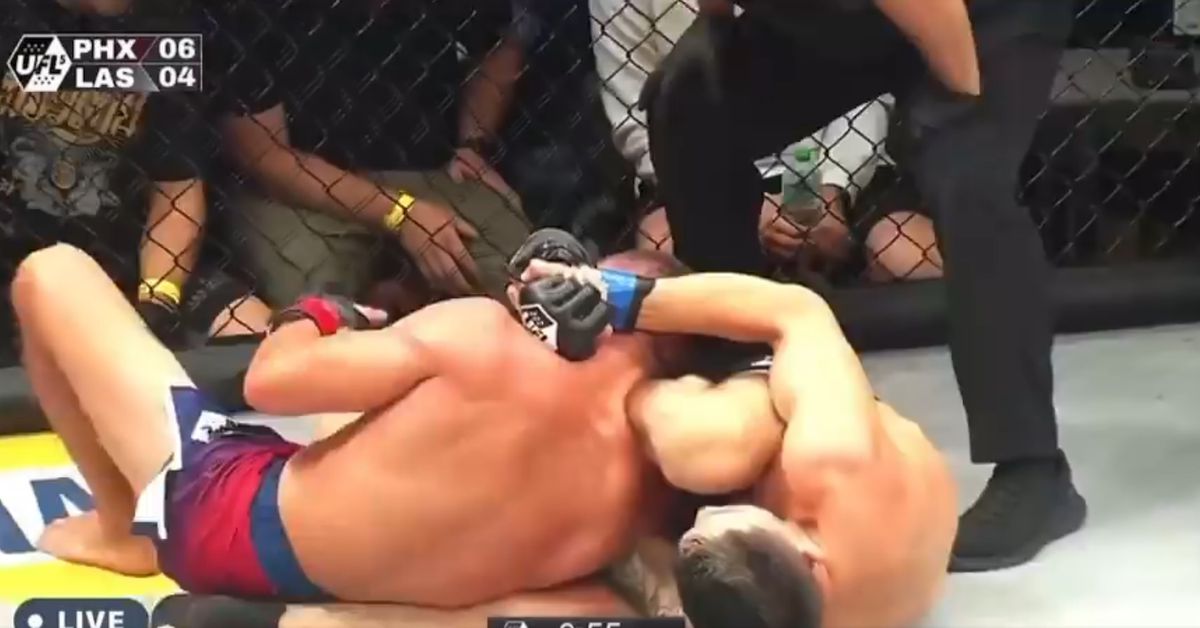 Video: El veterano de UFC Vince Morales muestra una singular sumisión peruana con corbata