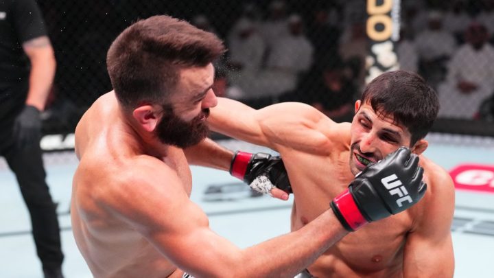 Vídeo de UFC Abu Dhabi: Kaue Fernandes destroza a Mohammad Yahya con una combinación de nocauts