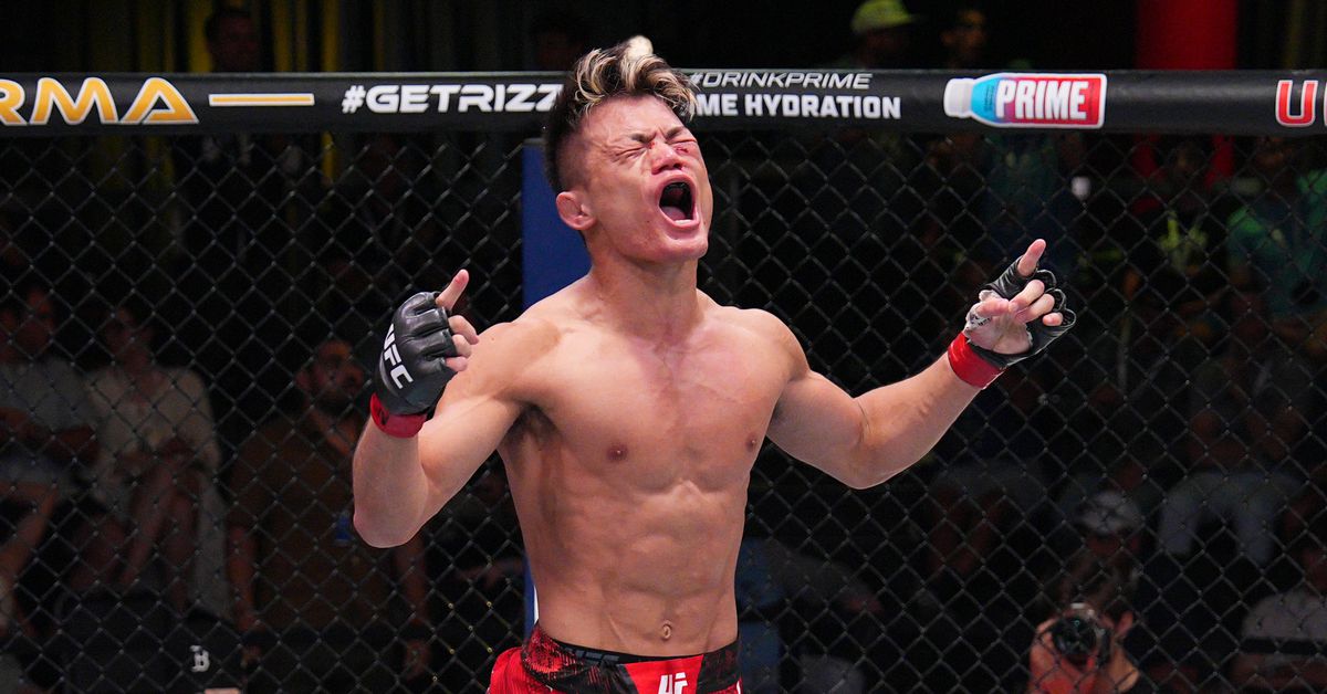 Video de UFC Vegas 95: Toshiomi Kazama supera el final para tocar a Charalampos Grigoriou