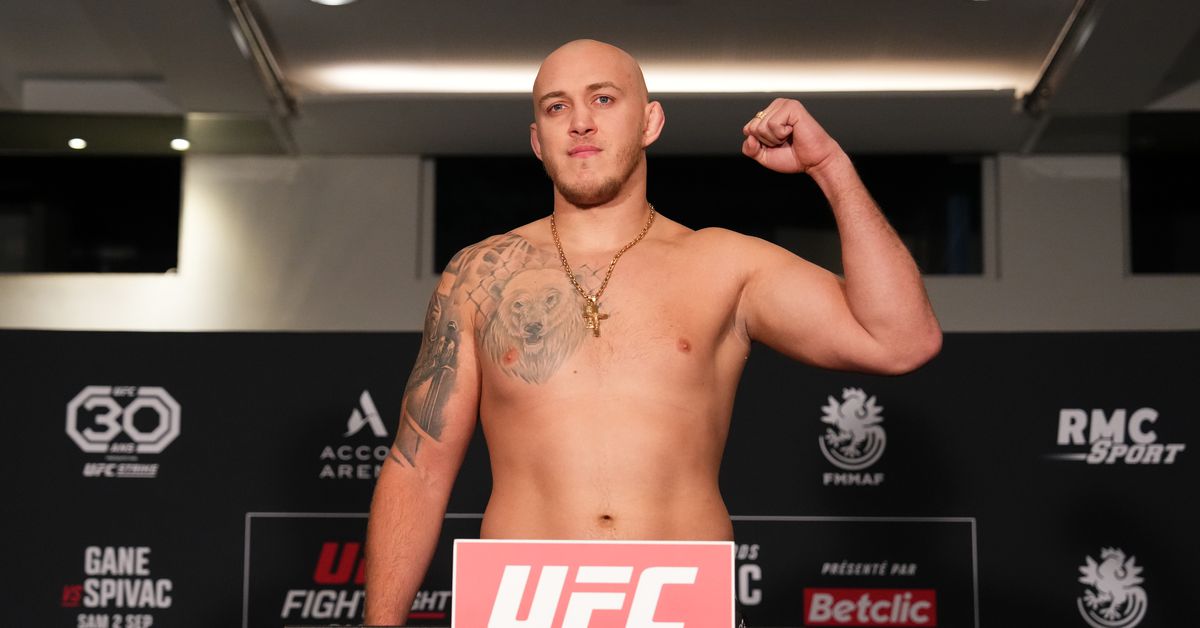 Vídeo del pesaje de UFC Vegas 95