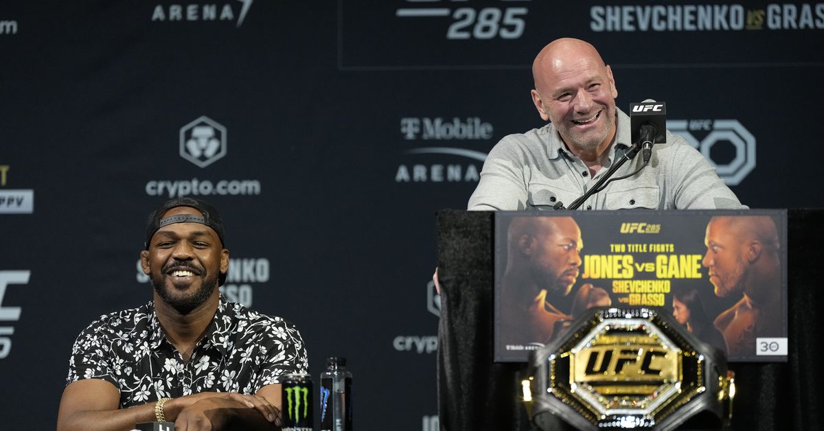 Dana White dice que Tom Aspinall es el luchador suplente para UFC 309 y responde a los rumores sobre el retiro de Jon Jones