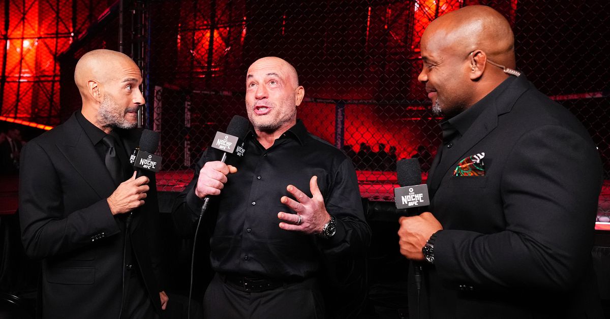 El equipo de transmisión de UFC 307 presenta caras conocidas que convocan 2 peleas por el título