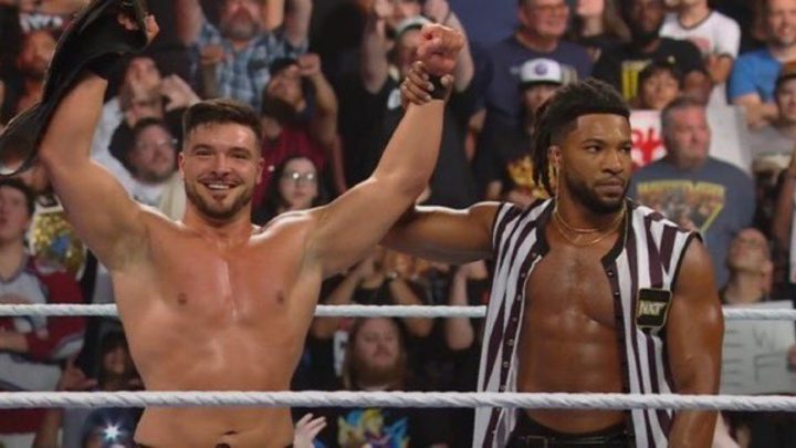 Ethan Page derrota a Joe Hendry en WWE NXT No Mercy mientras Trick Williams cuenta la caída