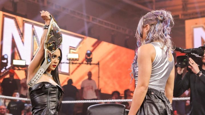 La campeona de WWE NXT, Roxanne Perez, aborda las diferencias estilísticas con la nueva estrella, Giulia