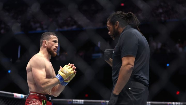 Merab Dvalishvili explica por qué besó la espalda de Sean O'Malley en UFC 306, Dana White responde