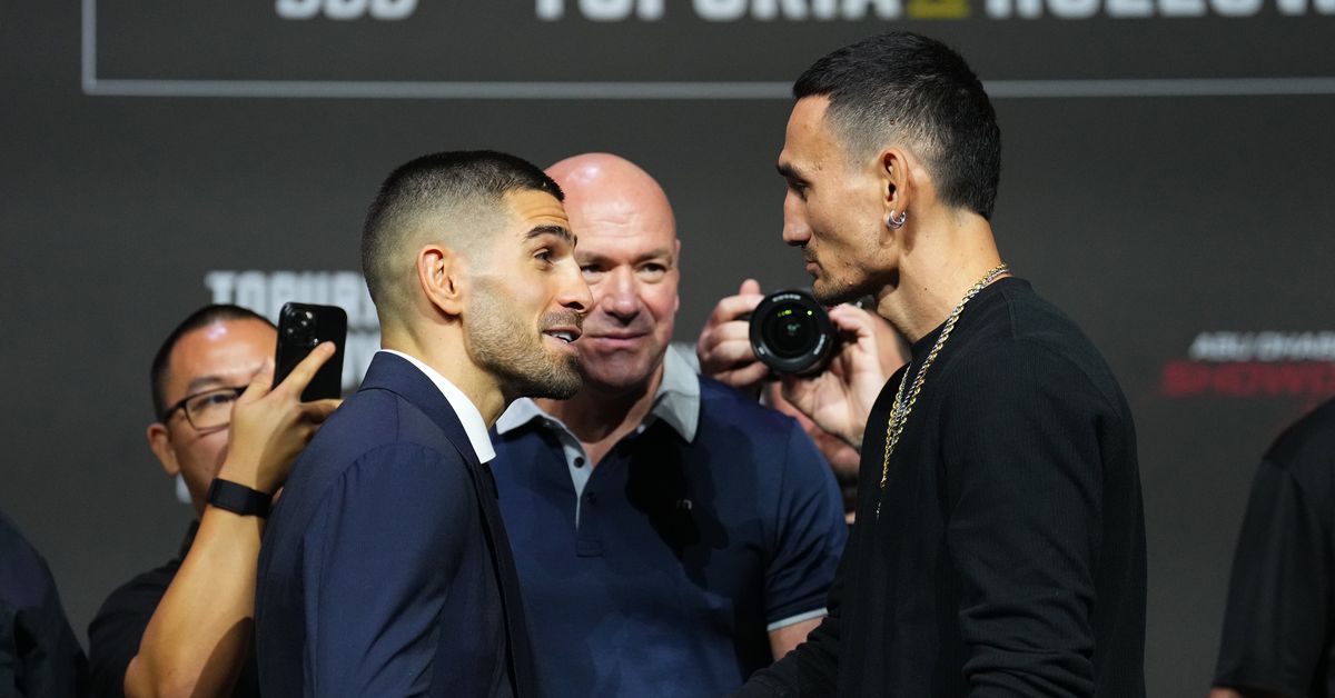 Avance de apuestas de UFC 308: ¿Ilia Topuria y Max Holloway se enfrentarán para terminar temprano?