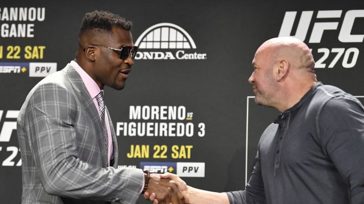 Dana White afirma que Francis Ngannou no ganó más dinero boxeando que en UFC: 'Es todo un mito'