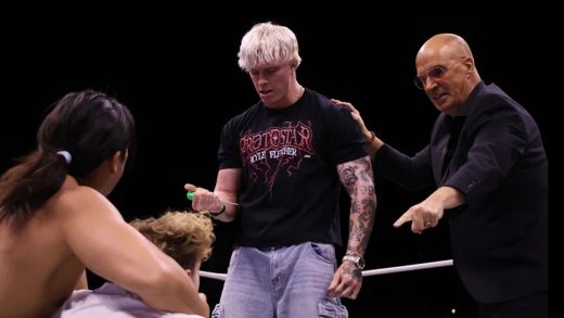 Kyle Fletcher de AEW sobre la relación laboral con Don Callis y Konosuke Takeshita