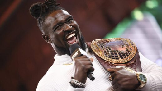 Oba Femi de WWE NXT rompe el récord de todos los tiempos como campeón norteamericano masculino