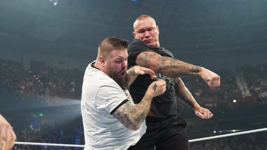 Randy Orton envía un mensaje a Kevin Owens desde el otro lado del charco en el show de WWE en Manchester