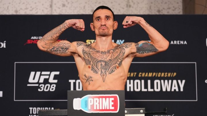 Resultados del pesaje de UFC 308: Ilia Topuria, Max Holloway en el punto, Khamzat Chimaev lo corta