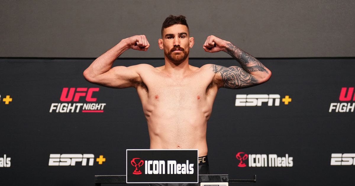 Resultados del pesaje de UFC Vegas 98: 3 peleadores por encima del límite, una pelea cancelada