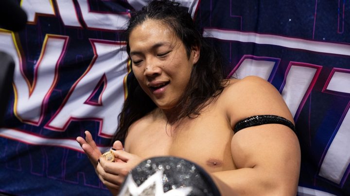 AEW Full Gear 2024 Challenger confirmado para el campeón internacional Konosuke Takeshita