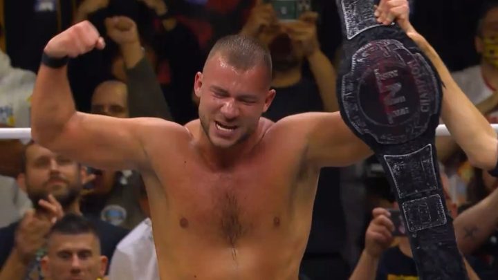 Daniel García destrona a Jack Perry por el título de TNT y gana el primer oro en AEW en Full Gear