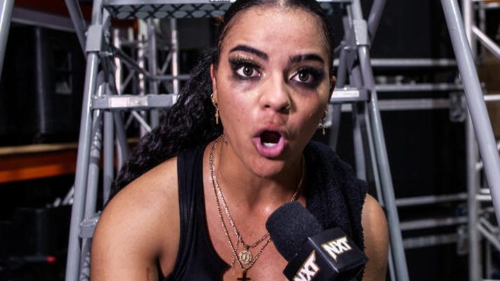 Jaida Parker disfruta de las comparaciones con la estrella de la WWE