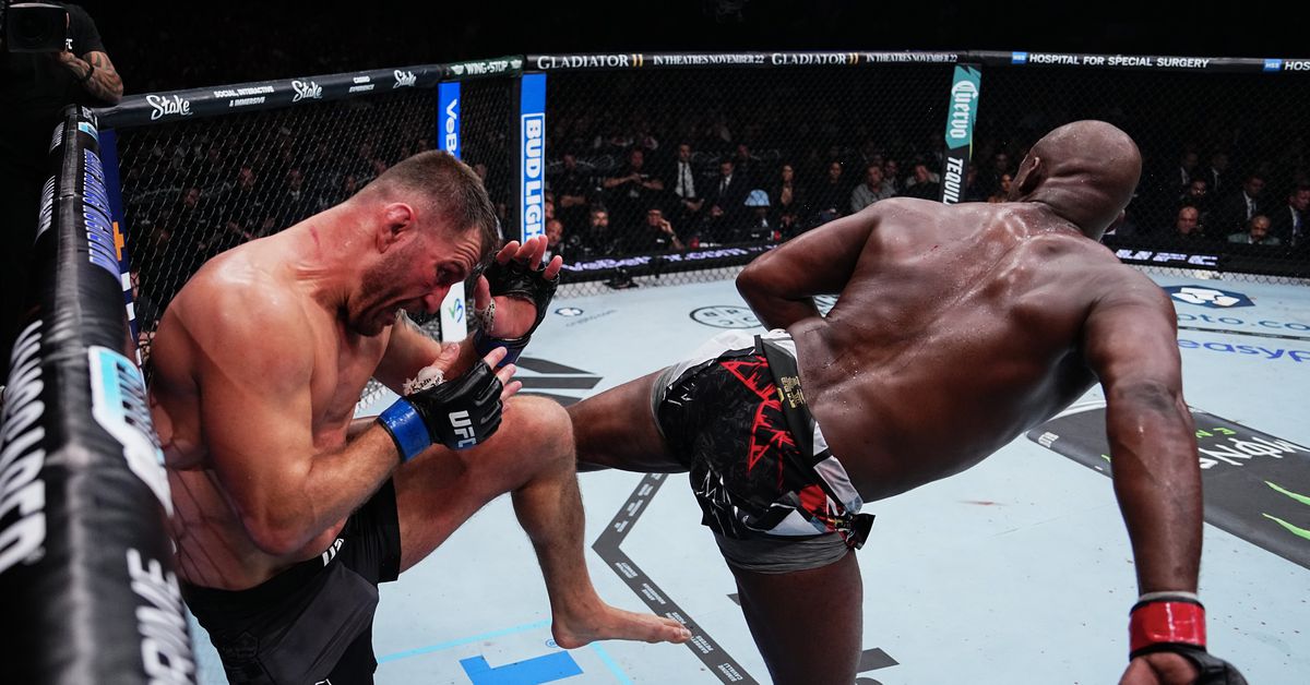 Jon Jones retira a Stipe Miocic con una feroz patada giratoria al cuerpo en el evento principal de UFC 309