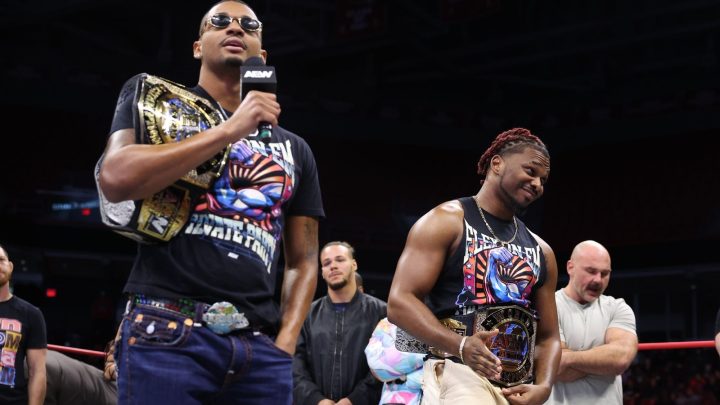 La fiesta privada de AEW Tag Champs nombra las cosas que han hecho con los cinturones titulares