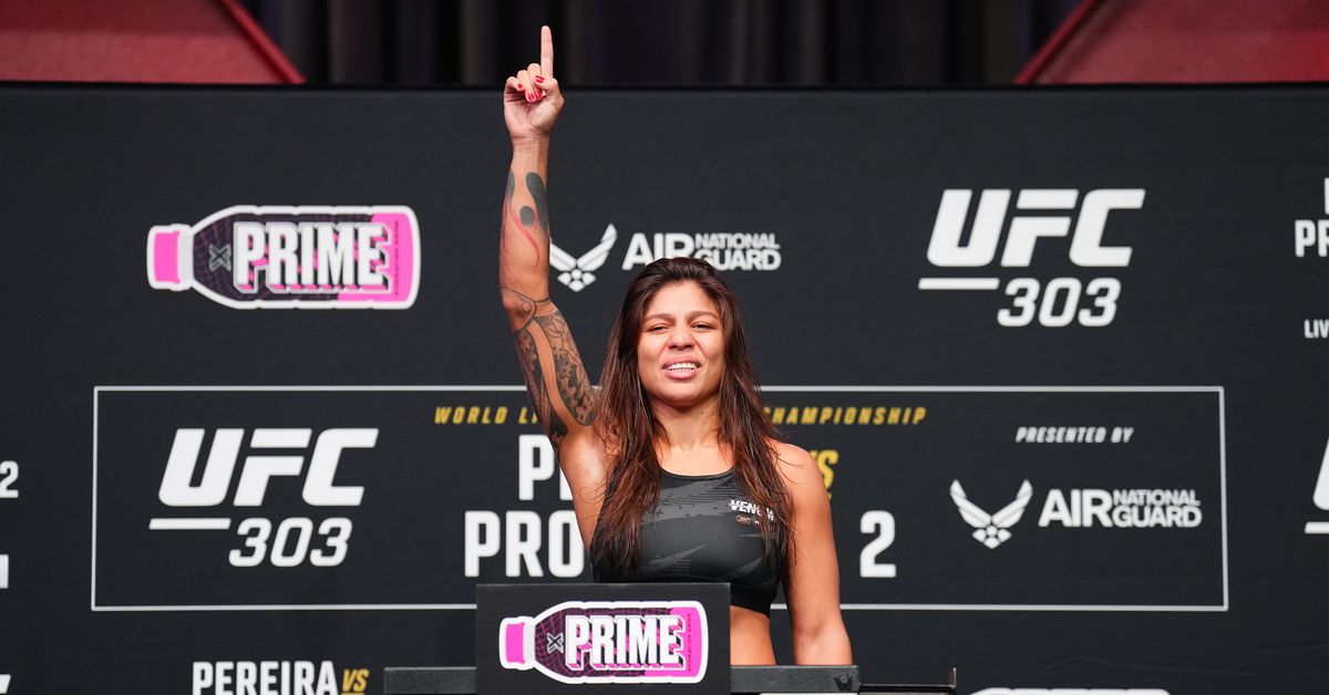 Mayra Bueno Silva regresa a las 125 y se enfrenta a Jasmine Jasudavicius en UFC Arabia Saudita