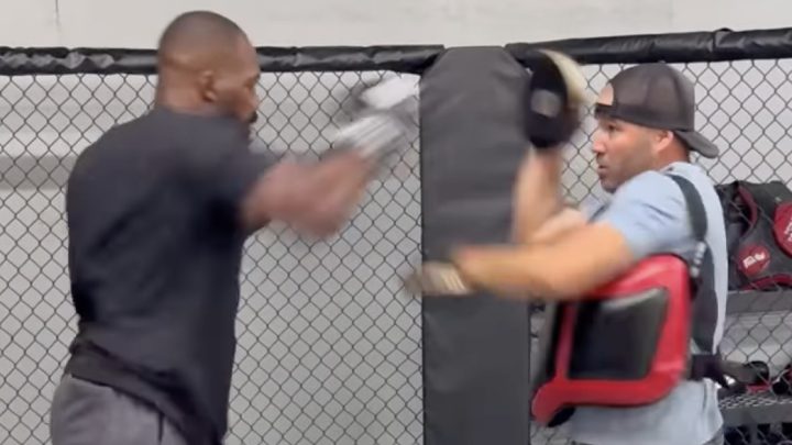 Mira las nuevas imágenes de entrenamiento de Jon Jones a días de UFC 309