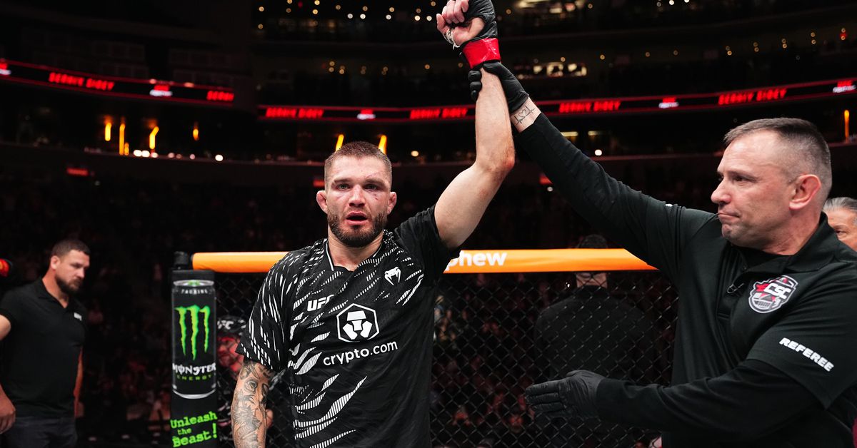 Serhiy Sidey: 'Pensé que había perdido' la pelea de UFC Edmonton ante Garrett Armfield