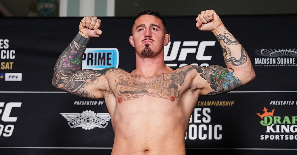 Tom Aspinall afirma que fue "incluido en la lista negra" de la conferencia de prensa de UFC 309