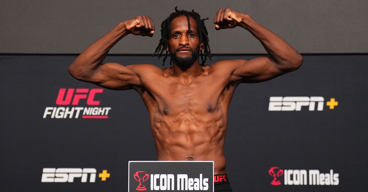 Vídeo de pesaje de UFC Vegas 100