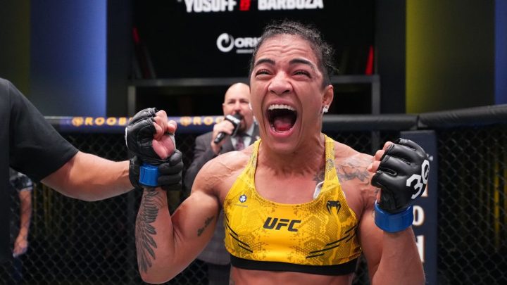 Viviane Araujo sigue enfocada en ganar el cinturón de UFC y detener a prospectos publicitados como Karine Silva.