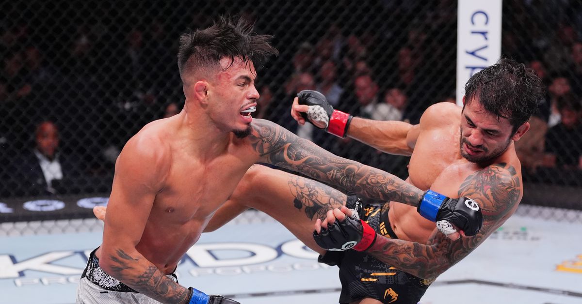 Brandon Royval revela conversación posterior a la pelea con Alexandre Pantoja después de UFC 310: 'Dijo que tú eras el siguiente'