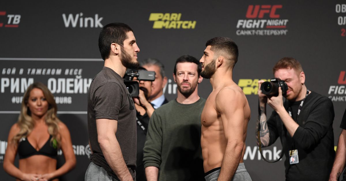 Islam Makhachev contra Arman Tsarukyan 2, Merab Dvalishvili contra Umar Nurmagomedov oficial para UFC 311